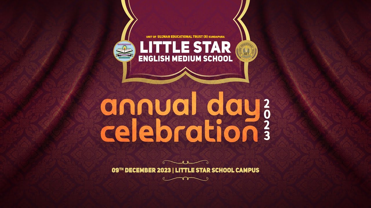 Annual Day Celebration - 2023 | Little Star English Medium School | Live