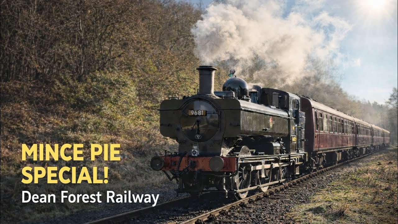 Steam in the Forest: Riding the Dean Forest Railway New Year’s Eve Special