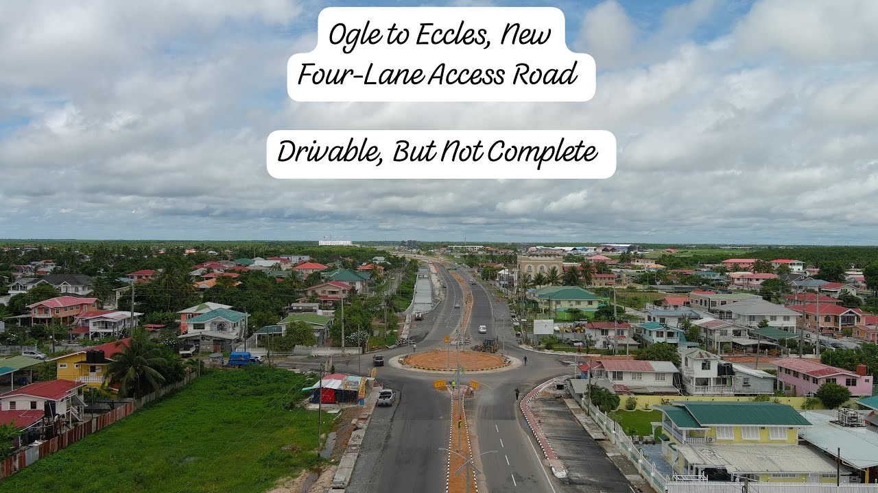 Ogle to Eccles, New Four-Lane Road Part (1) 4K