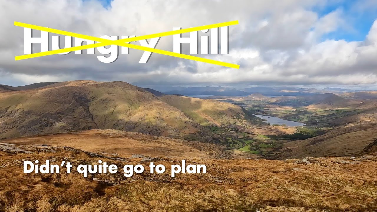 Did not quite go to plan on the Beara Peninsula - Healy Pass