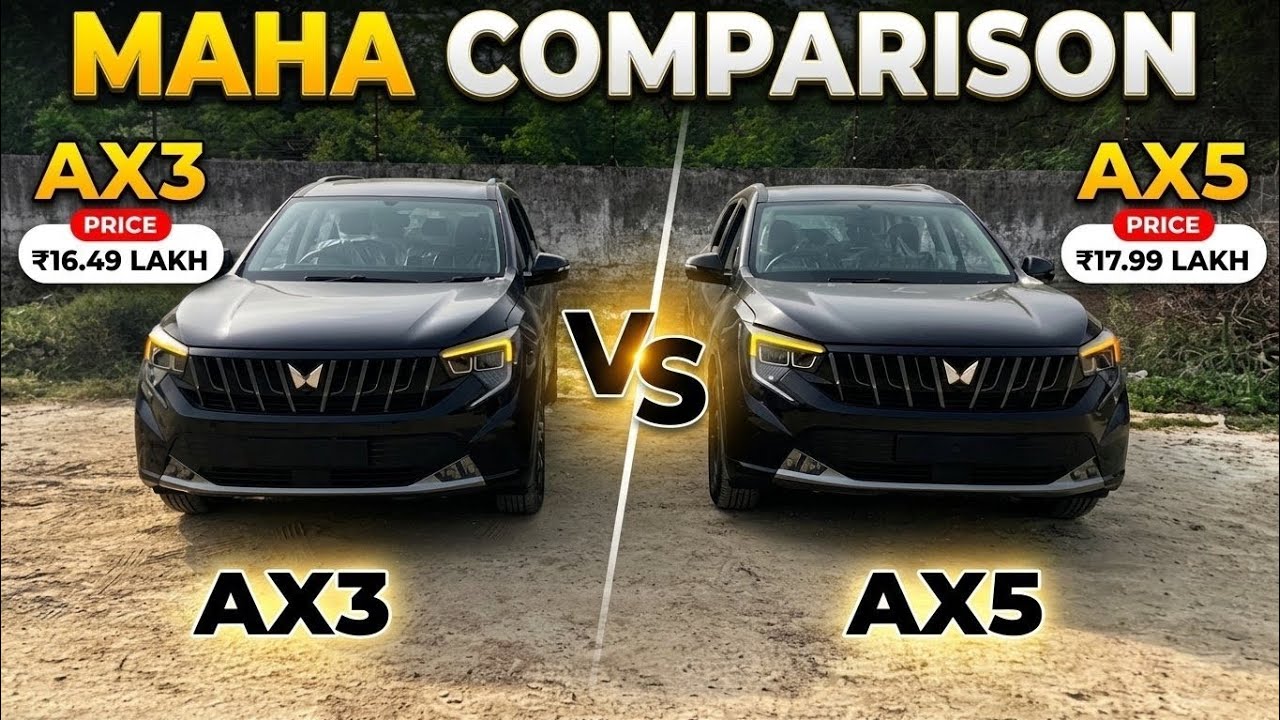 XUV 7XO AX3 vs AX5 🤔 Kaun Sa Variant Hai Sabse Bada 