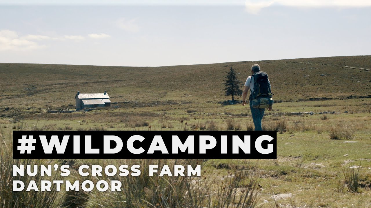 Wild Camping at Nun's Cross Farm on Dartmoor National Park
