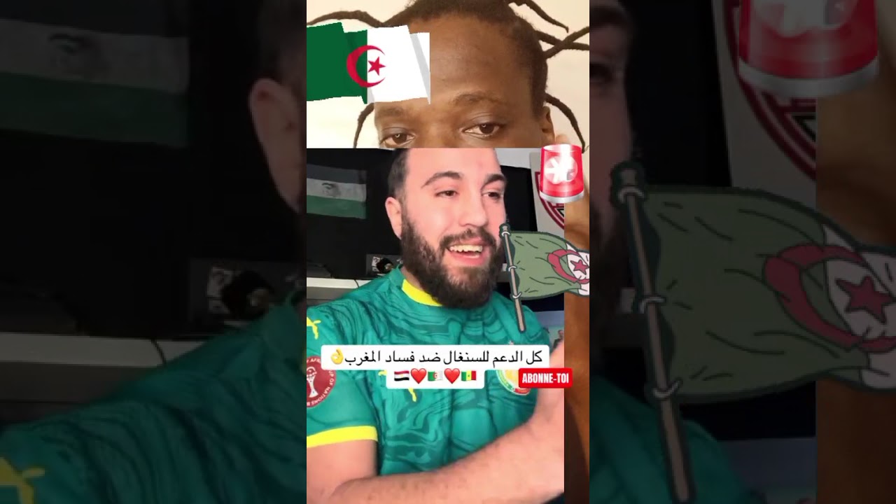 Tout le soutien au Sénégal 🇸🇳 contre la corruption du Maroc 🇪🇬♥️🇩🇿♥️🇸🇳