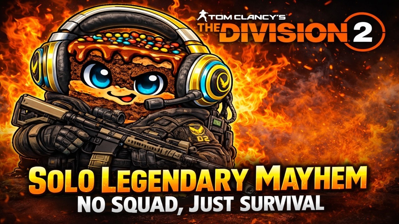 Solo Legendary Mayhem 💀 | No Squad, Just Survival | The Division 2