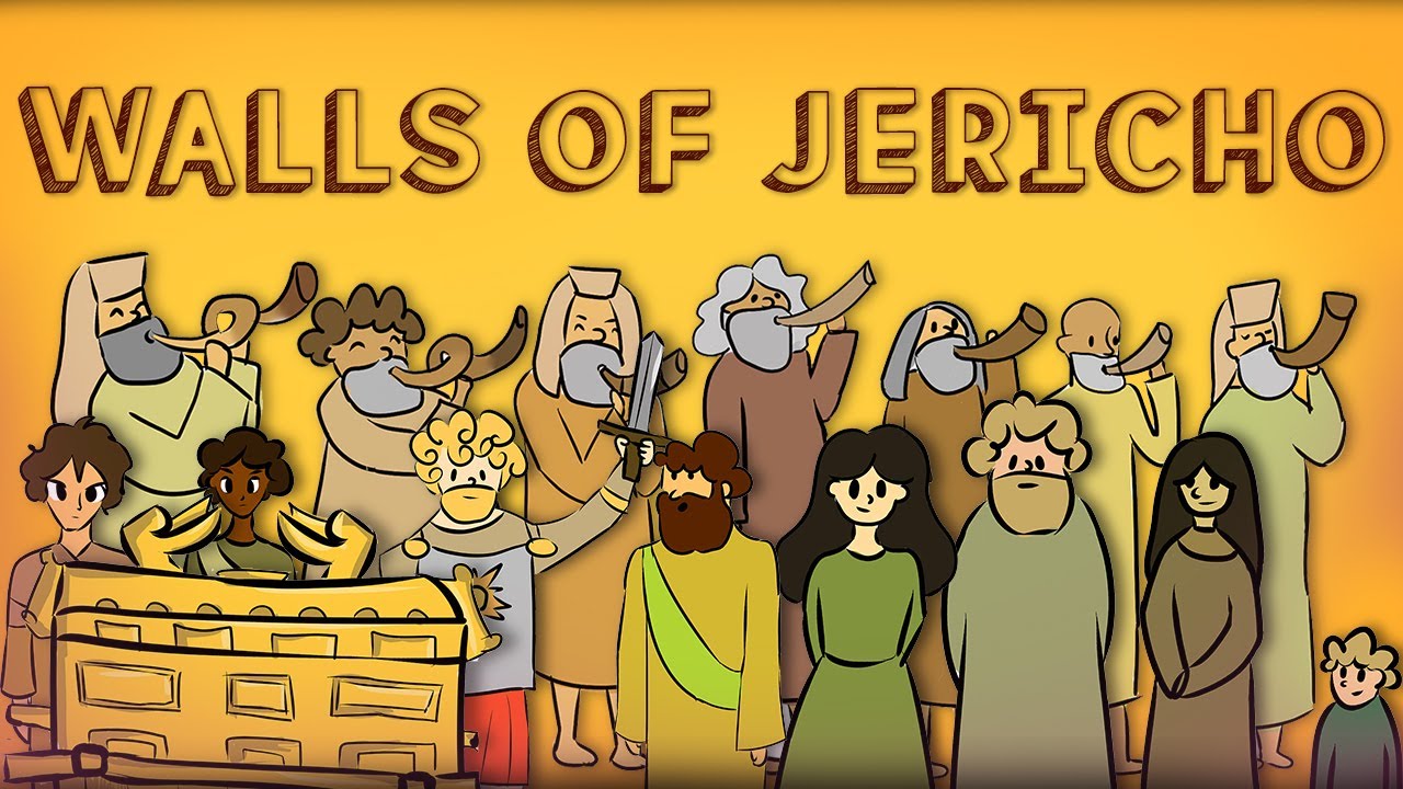 Bible Story For Kids: JOSHUA AND THE WALLS OF JERICHO