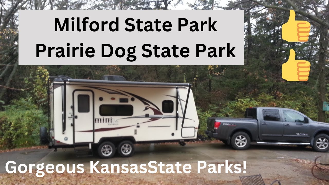 Milton State Park & Prairie Dog State Park!  Yes, 2 fabulous Kansas State Parks.  Awesome Parks!