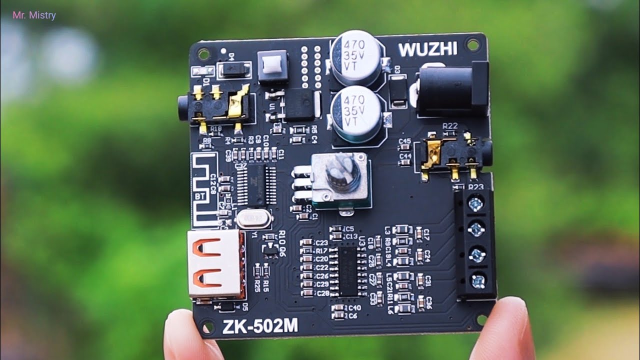 ZK-502M 50W+50W Bluetooth 5.0 Amplifier board