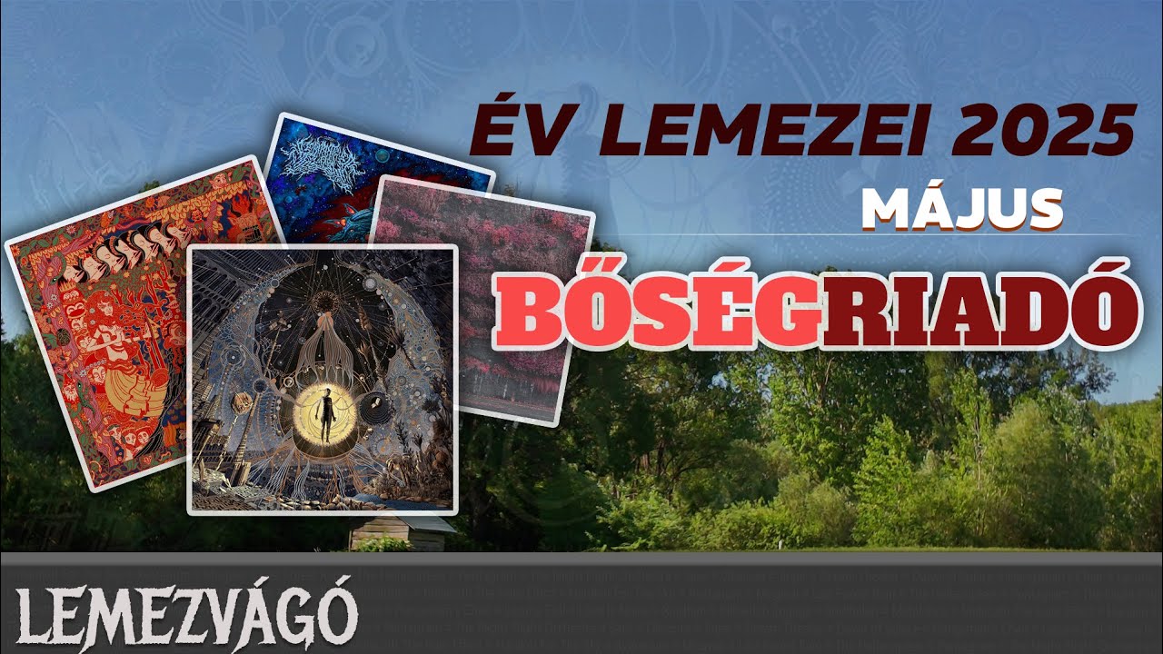 2025 &Eacute;V LEMEZEI - M&Aacute;JUS #&eacute;vlemeze