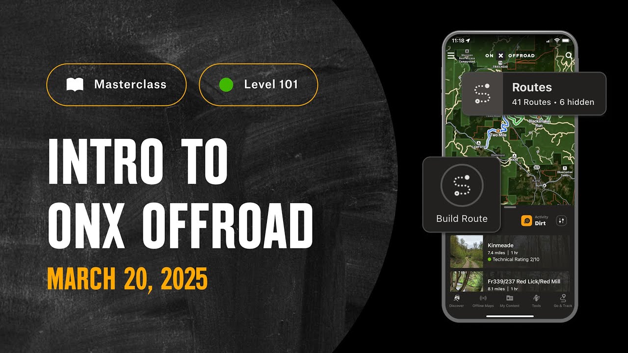 How To Use The App | onX Offroad Masterclass - App 101