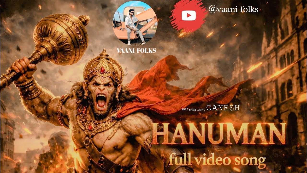 HANUMAN VIDEO SONG | VAANI FOLKS | HANUMAN SONG 