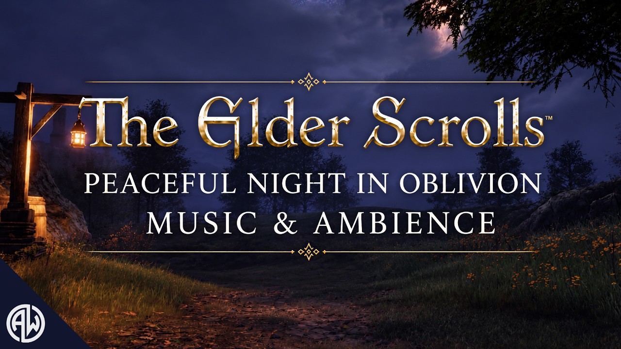 The Elder Scrolls Music & Ambience | Peaceful Night in Oblivion with @lostmusicco No Mid-roll Ads