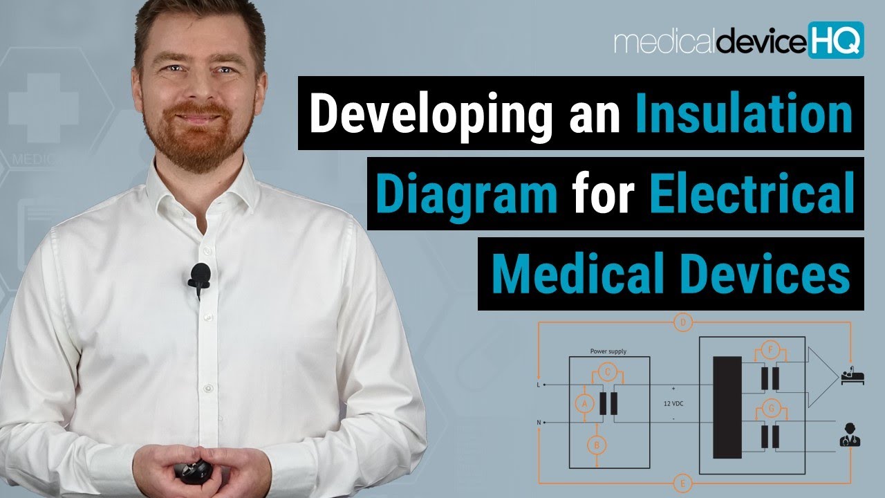 Developing an insulation diagram for electrical medical devices