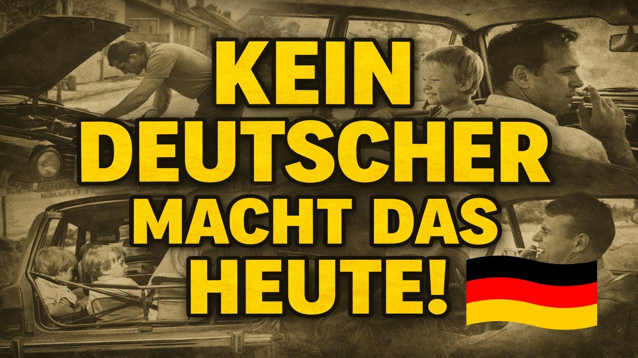 Kein Deutscher macht das heute – früher brachte es niemanden ins Gefängnis