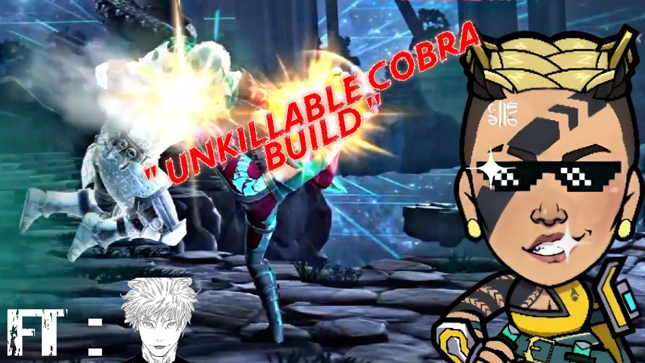 Unkillable Cobra - Reverse Cursed Healing Build | Shadow Fight 4 Arena