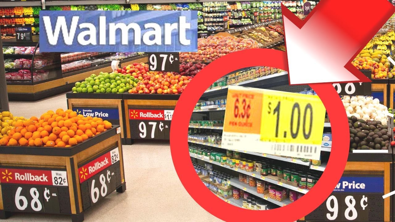 $1 FOOD AT WALMART | $1 DOLLAR MEAL ITEMS & TRICKS TO LOWER YOUR FOOD BILL