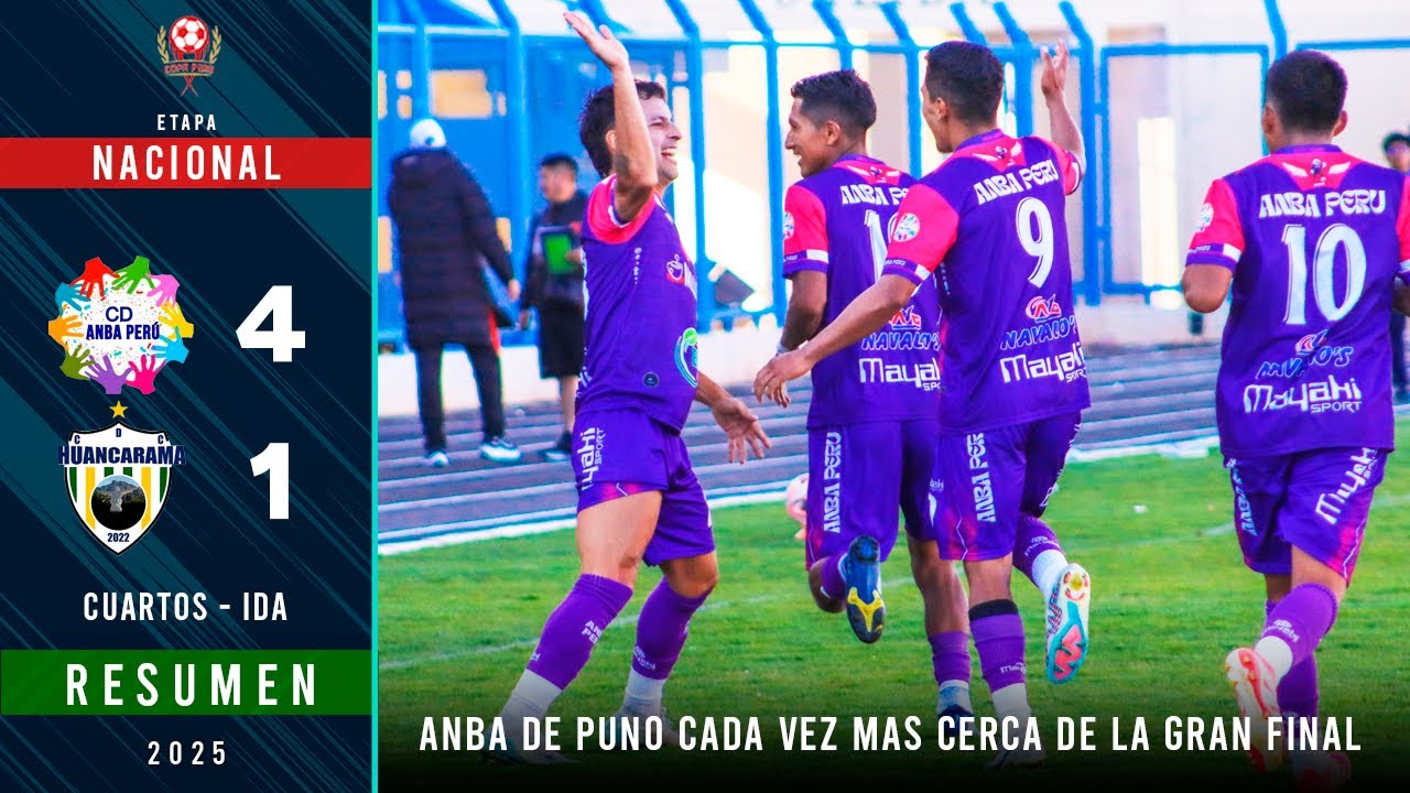 SHOW DE GOLES, ROJAS Y REMONTADA DEL ANBA ANTE HUANCARAMA EN UN PARTIDAZO | ANBA 4-1 CDC Huancarama