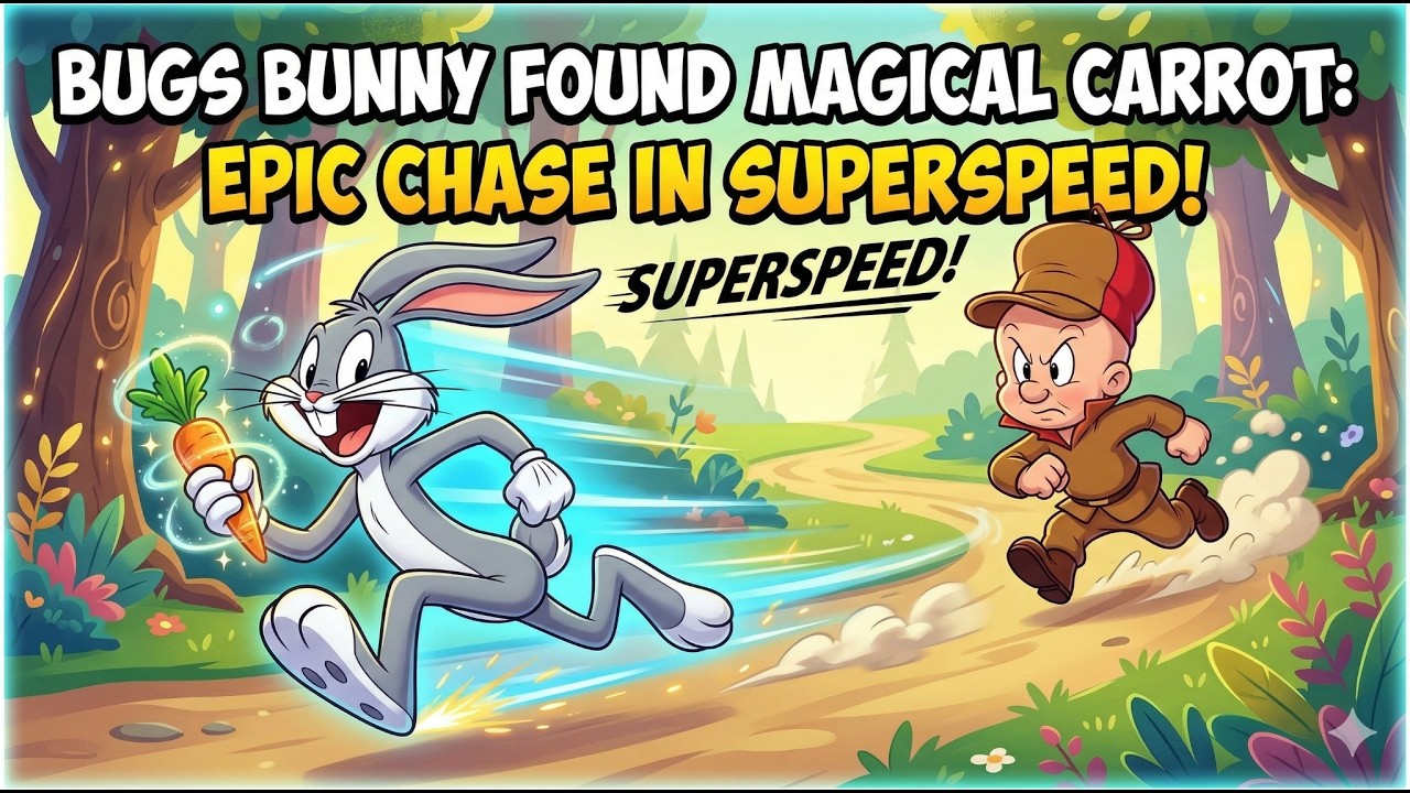 Bugs Bunny Found MAGICAL CARROT: EPIC Chase in SUPERSPEED!
