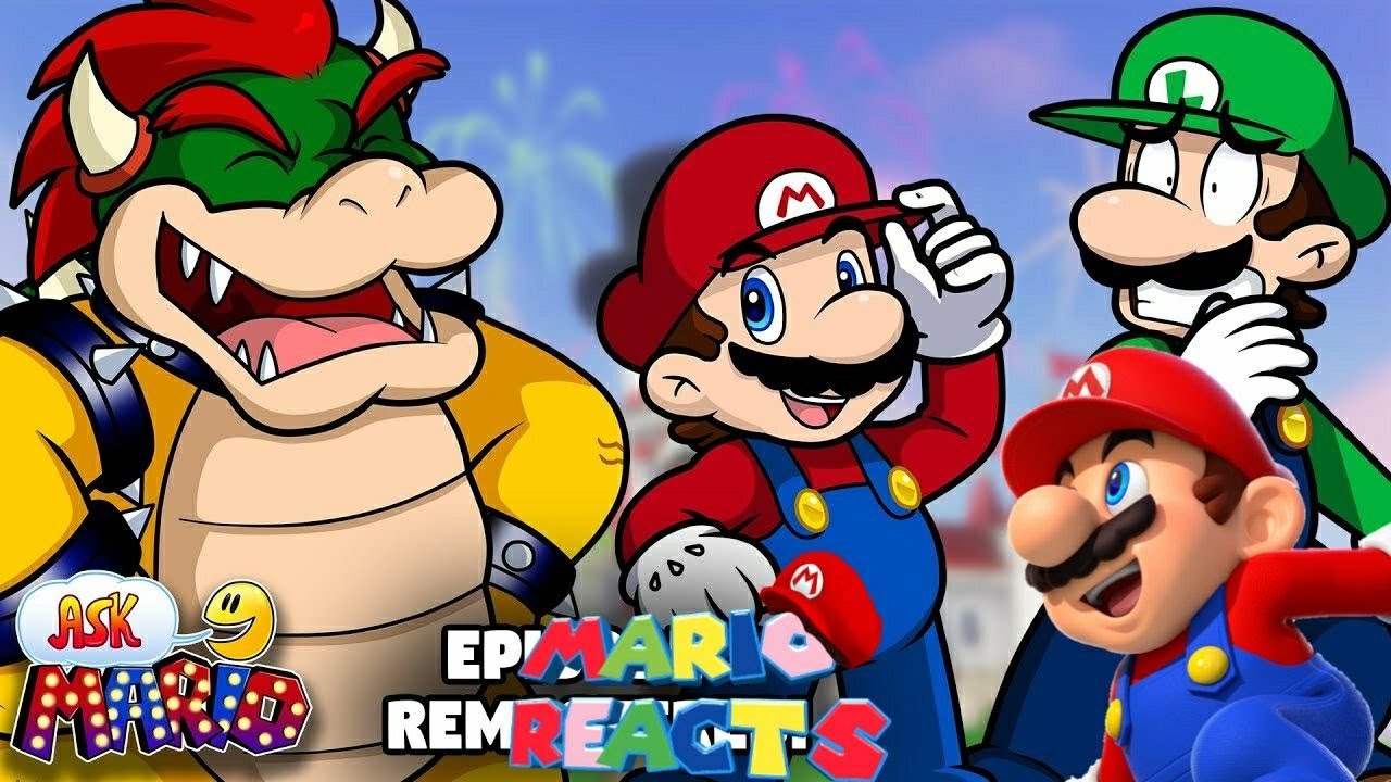 Let's See What Questions There Are | Mario Reacts To 🍄Ask Mario🍄 - ⭐️Ep. 1⭐️