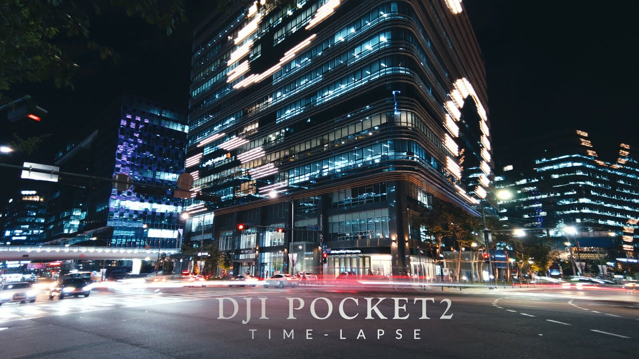 Timelapse, dji pocket2 cinematic