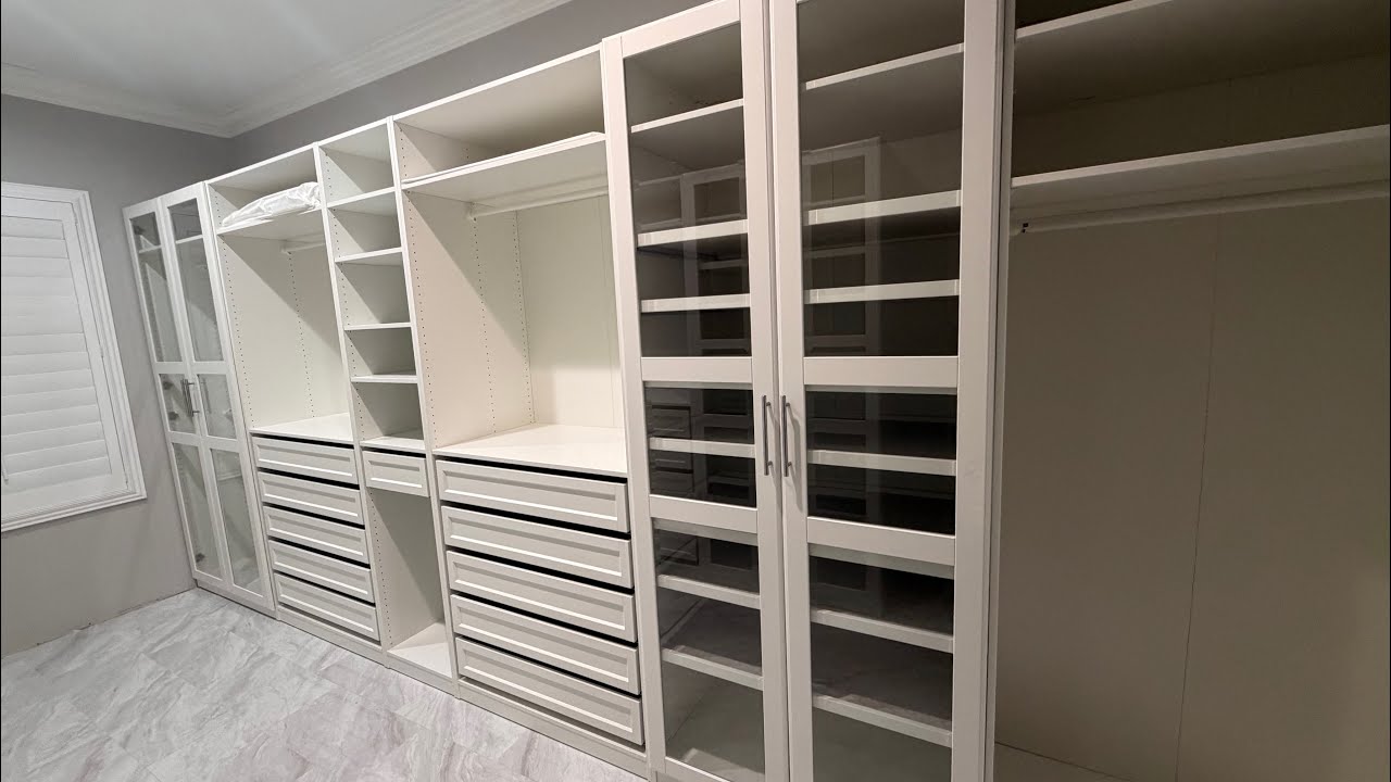 Watch Me Build This IKEA Closet From Scratch (Full Time Lapse Transformation