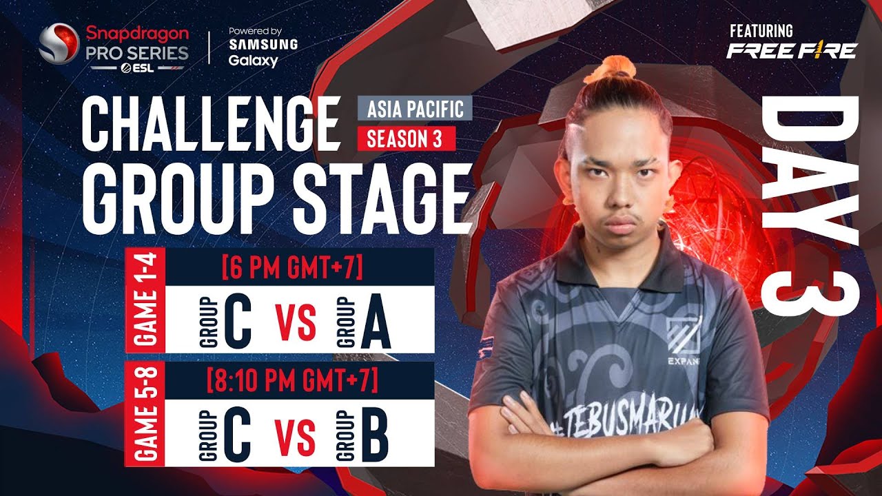 🔴 [ID] AP Free Fire | Snapdragon Mobile Challenge Group Stage | Season 3 Hari 3
