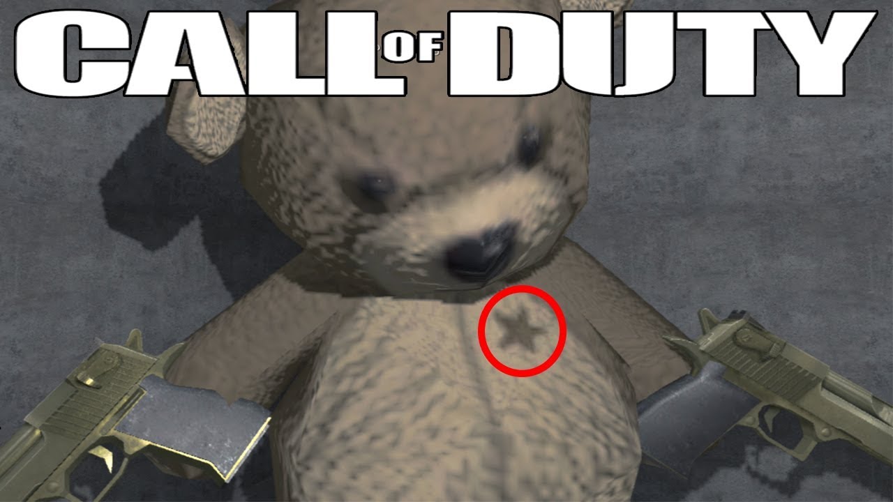 The Secret Behind the Teddy Bear Easter Egg (Call of Duty Easter Egg)