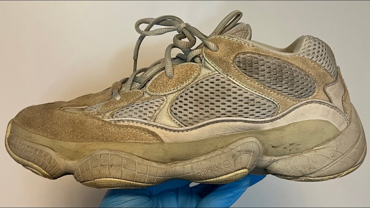 How To Clean Your Suede Yeezys (Yeezy 500 Salt)