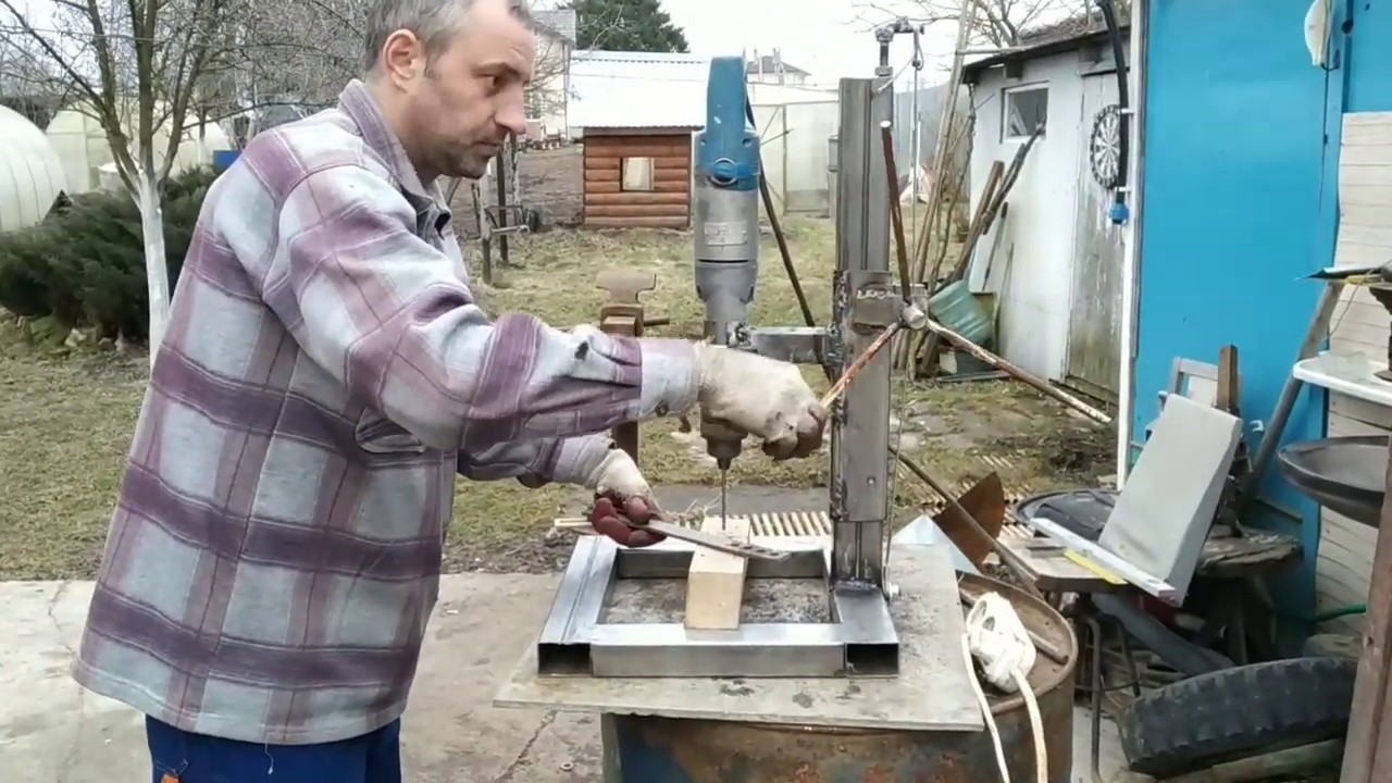 Сверлильный станок своими руками.