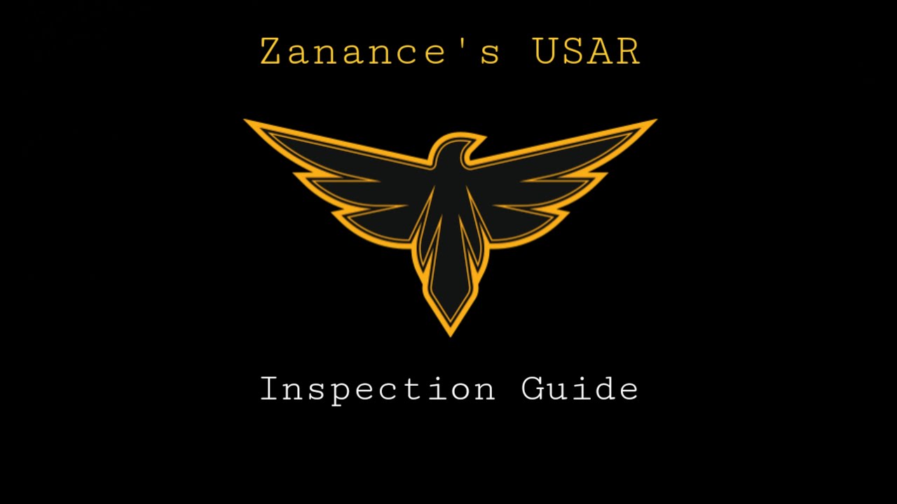 Inspection Guide | Zanance's USAR