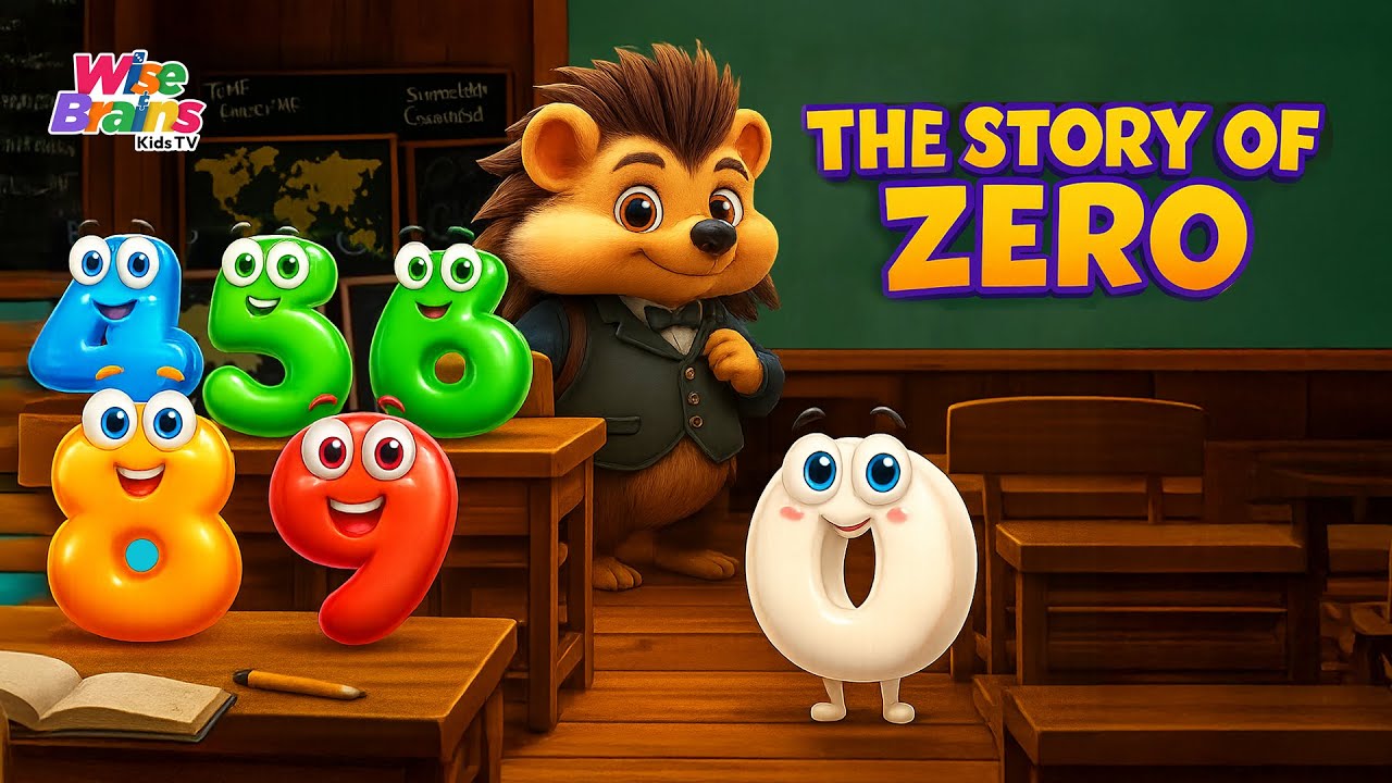 The Story of Zero | Zero story for kids | Math Story | Why zero is important| Preschool number story