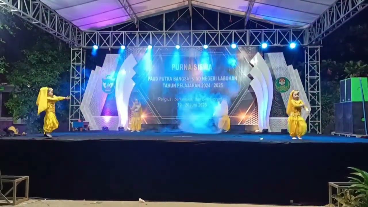 Tari India Nainowale ne oleh anak TK Putra Bangsa Labuhan