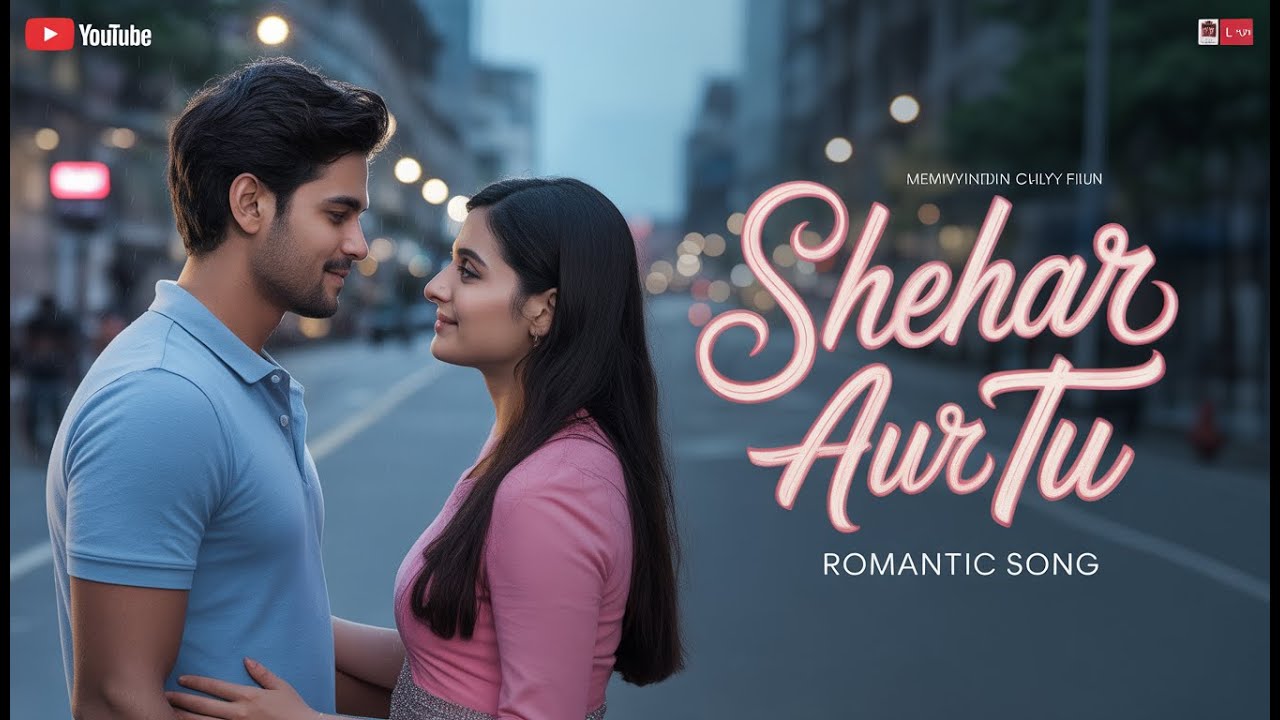 “Shehar Aur Tu” | Romantic Hindi-Urdu Love Song | AI Generated | Copyright Free