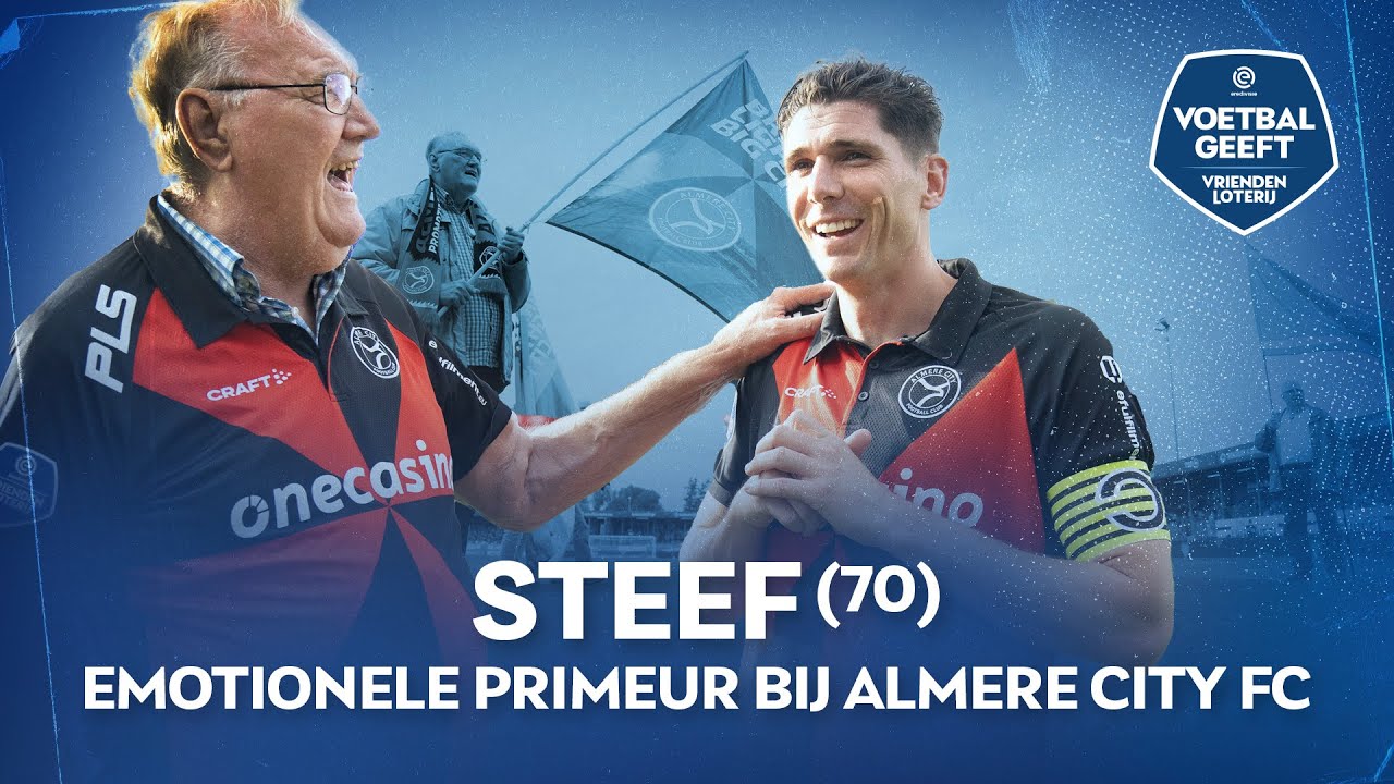 Studentenvereniging neemt ouderen mee naar Eredivisie-debuut Almere City 👵❤️ | Voetbal Geeft