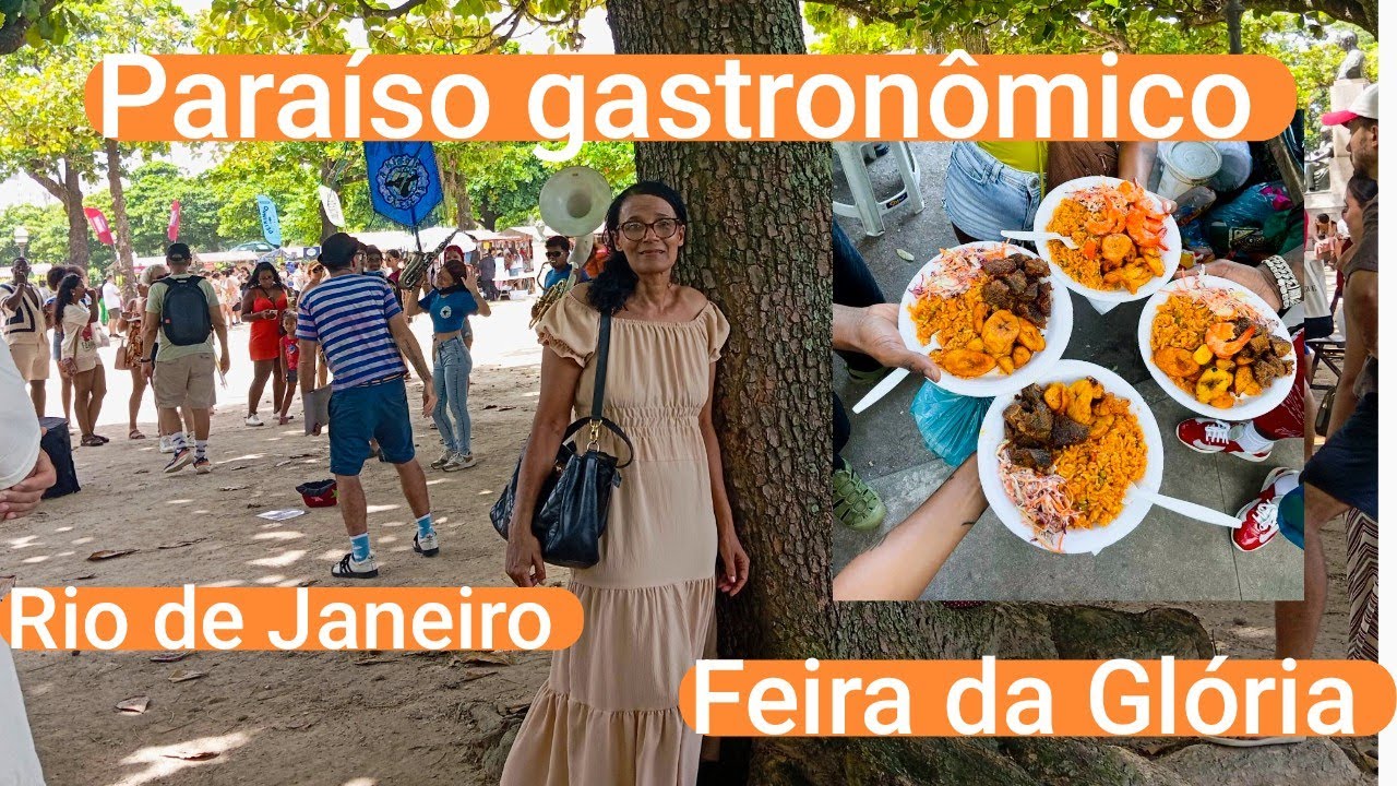Paraíso gastronômico - Feira da Glória -Rio de Janeiro 