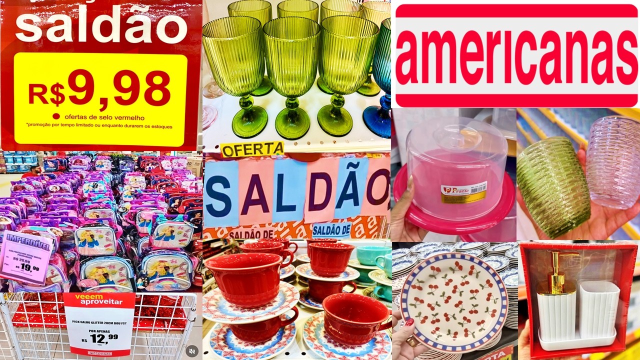 Não COMPRE NADA antes de VER este VÍDEO das LOJAS AMERICANAS - um SALDÃO de ARRASAR