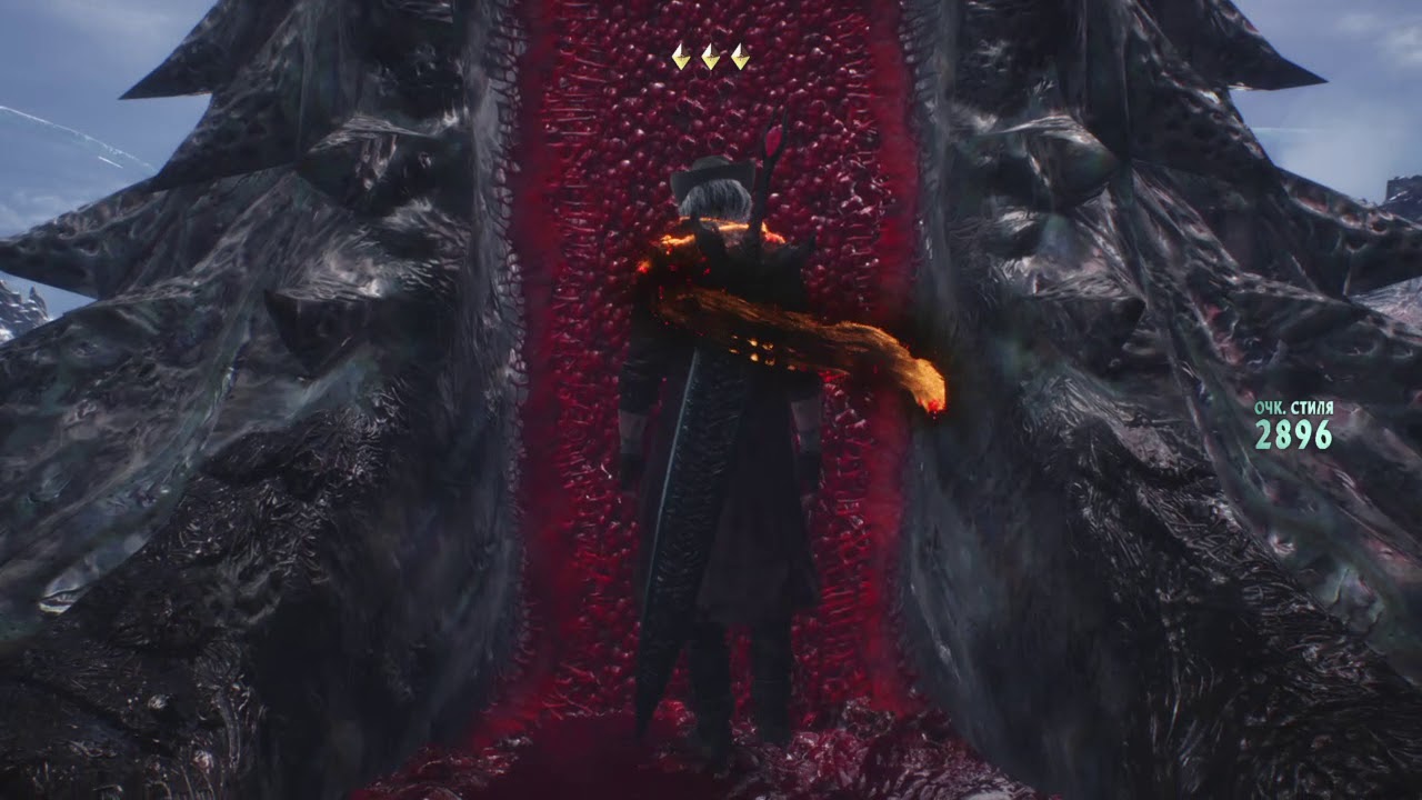 Devil May Cry 5 Mission 18 Hell and Hell S rank (easy strategy)