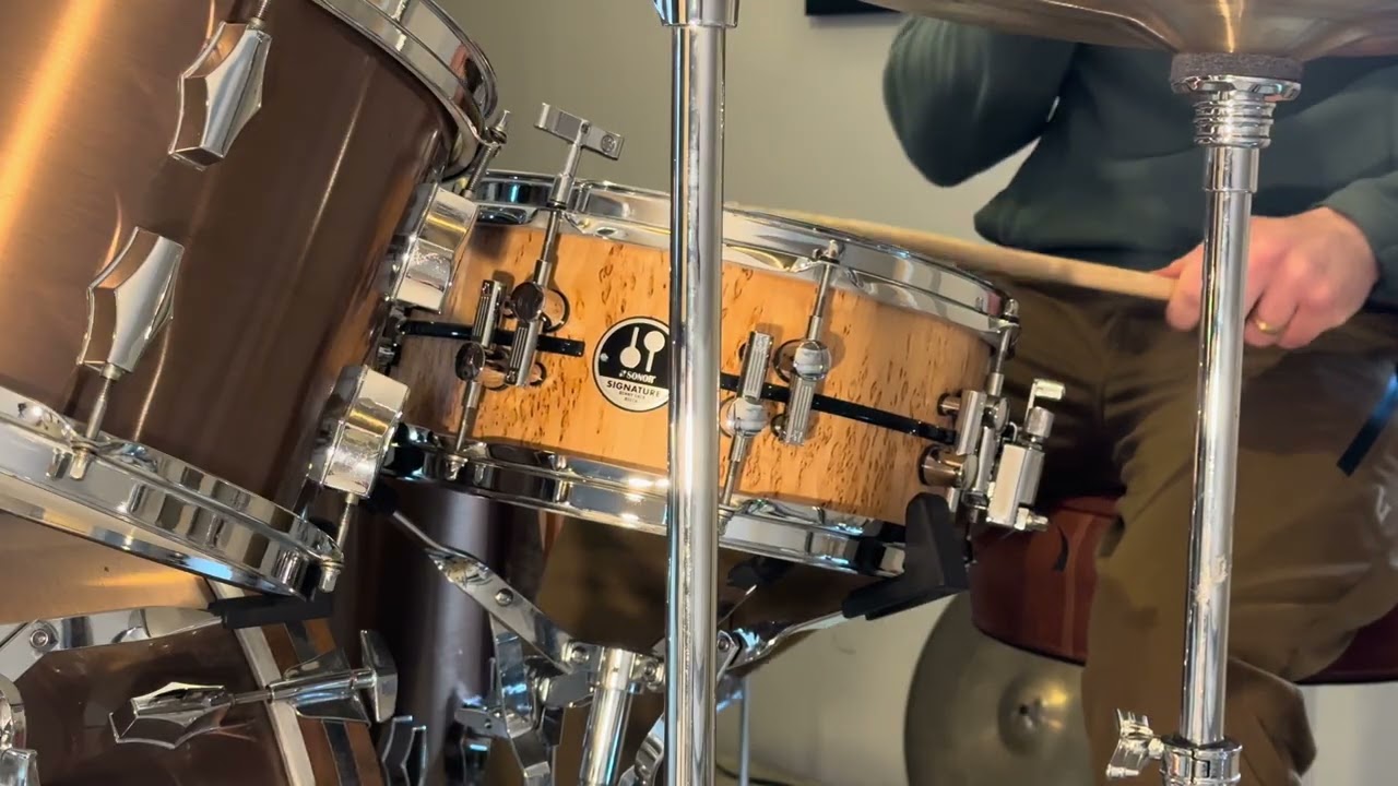 Sonor Benny Greb Signature Snare Demo