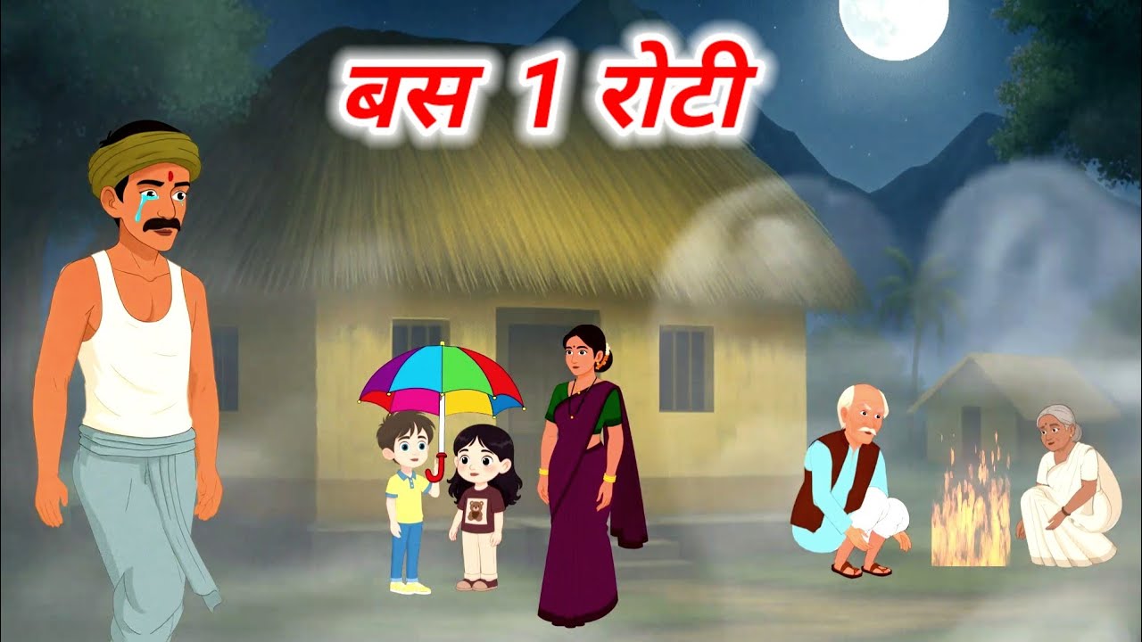 Ek Raat Ki Thand Ne Sab Kuch Cheen Liya | Heart Touching Moral Story | Hindi Cartoon Video