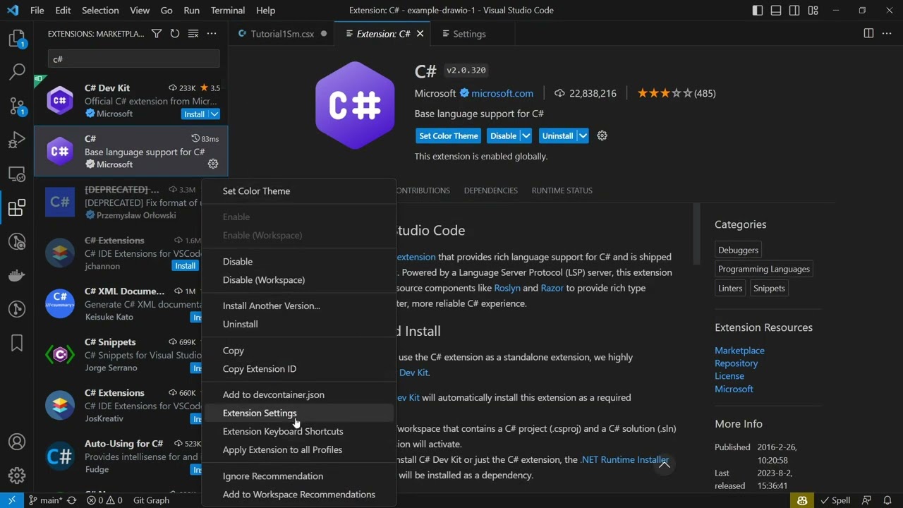 Fixing C# Intellisense (bring back omnisharp!!!)