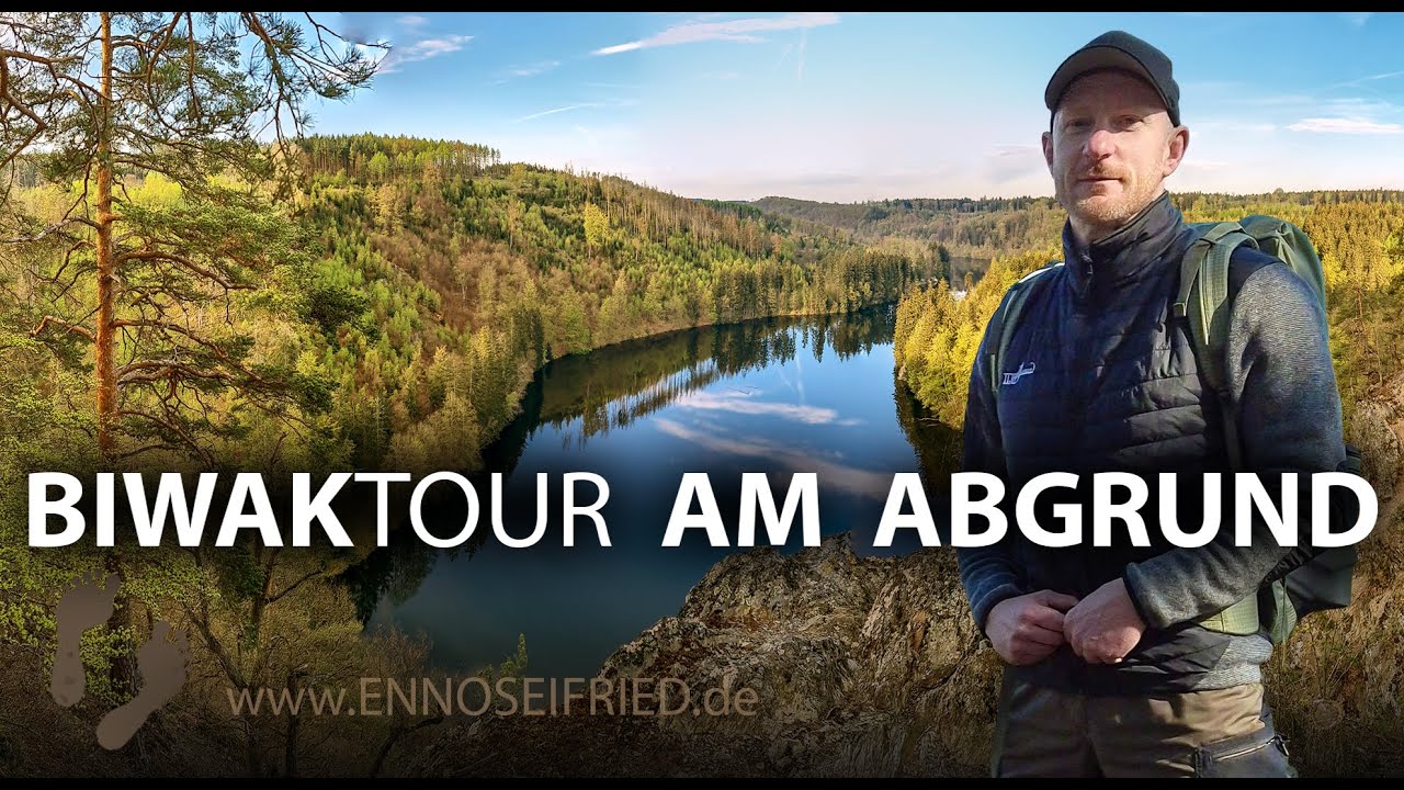 Biwak am Abgrund im Thüringer Schiefergebirge