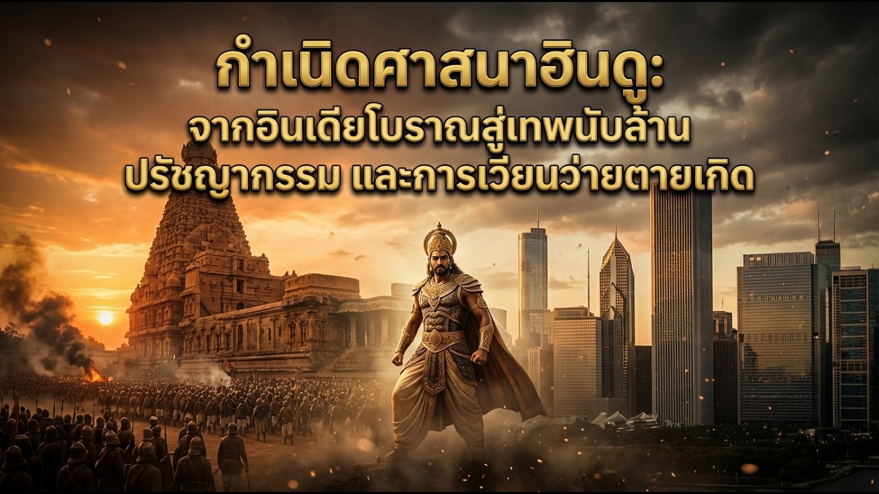 เปิดตำนานศาสนาฮินดู! เทพ 33 ล้านองค์มาจากไหน? ไขปริศนากรรมและการเกิดใหม่