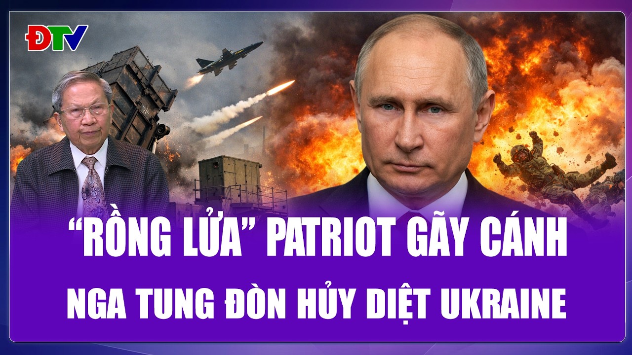 TIÊU ĐIỂM QUỐC TẾ: “Rồng lửa” Patriot hóa “sắt vụn”, Nga quét sạch lính Ukraine trong phút mốt?