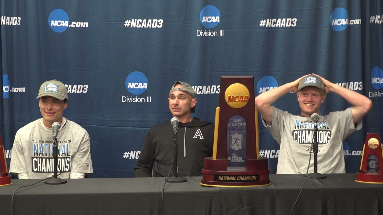 Amherst - 2024 NCAA Division III Men’s Soccer Championship Final Press Conference