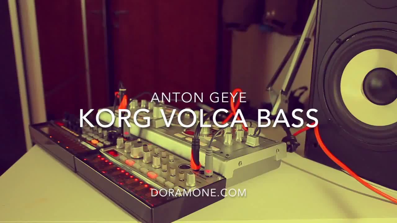 Korg Volca bass мнение и обзор (Live)