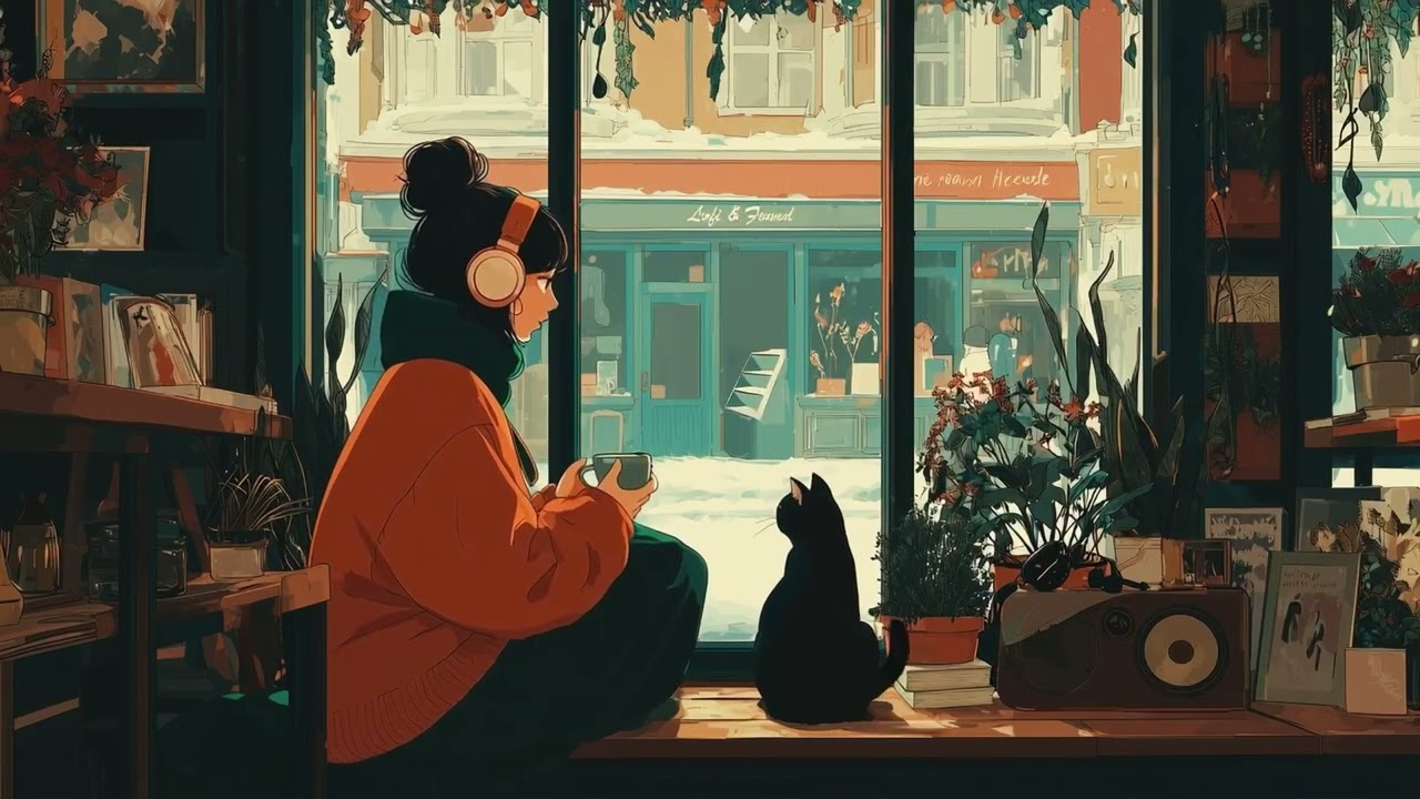Christmas Lofi Hip Hop 🎄 Cozy Winter Jazz & Beats to Relax / Study