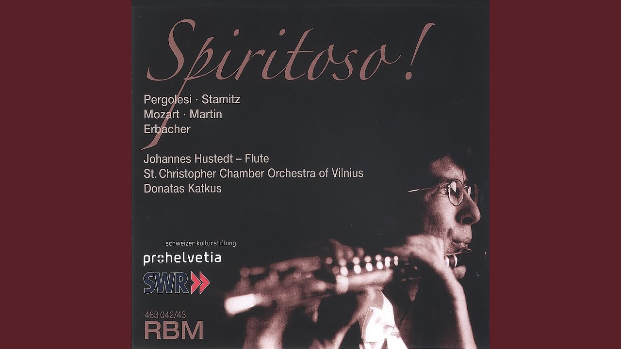 Flute Concerto in G Major, P. 33: II. Adagio