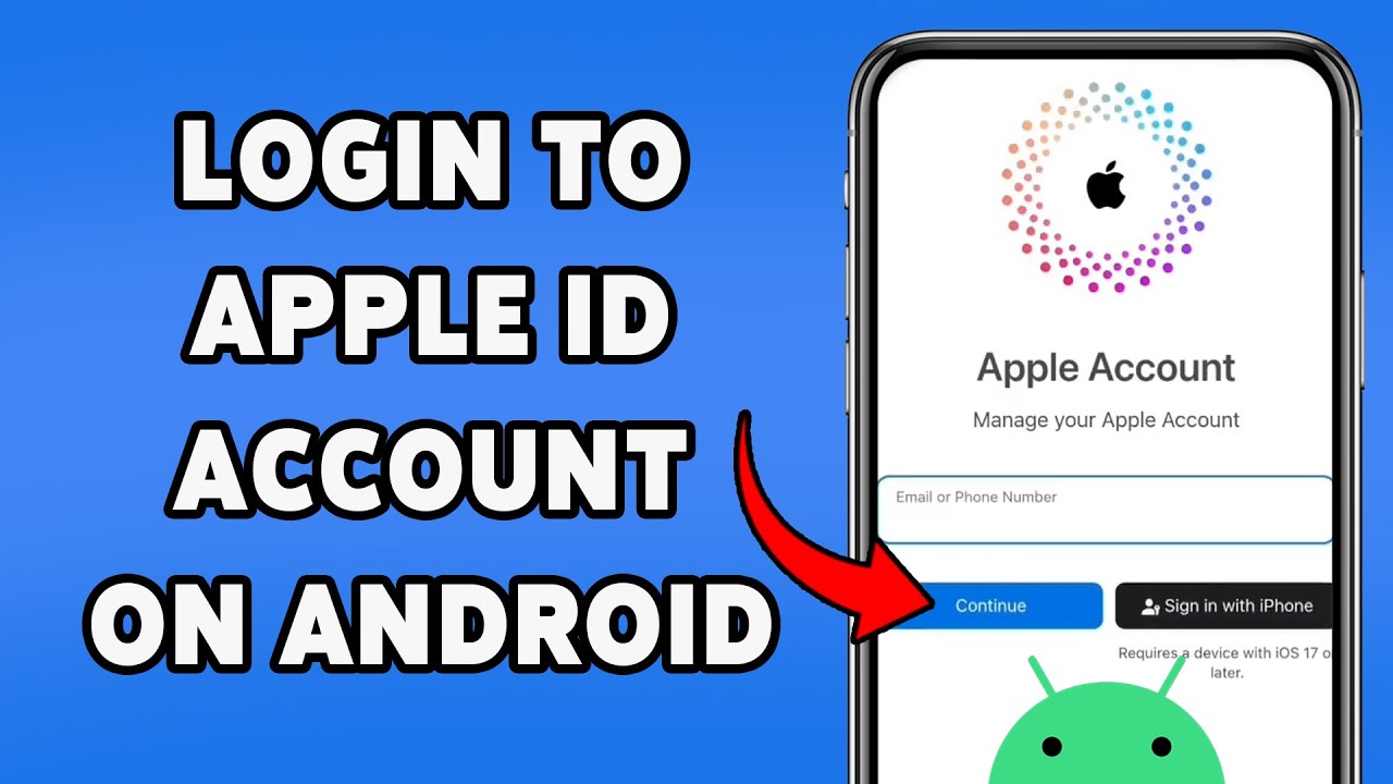 How To Login To Apple ID Account On Android | Sign In To Apple ID Using Android Phone 2026