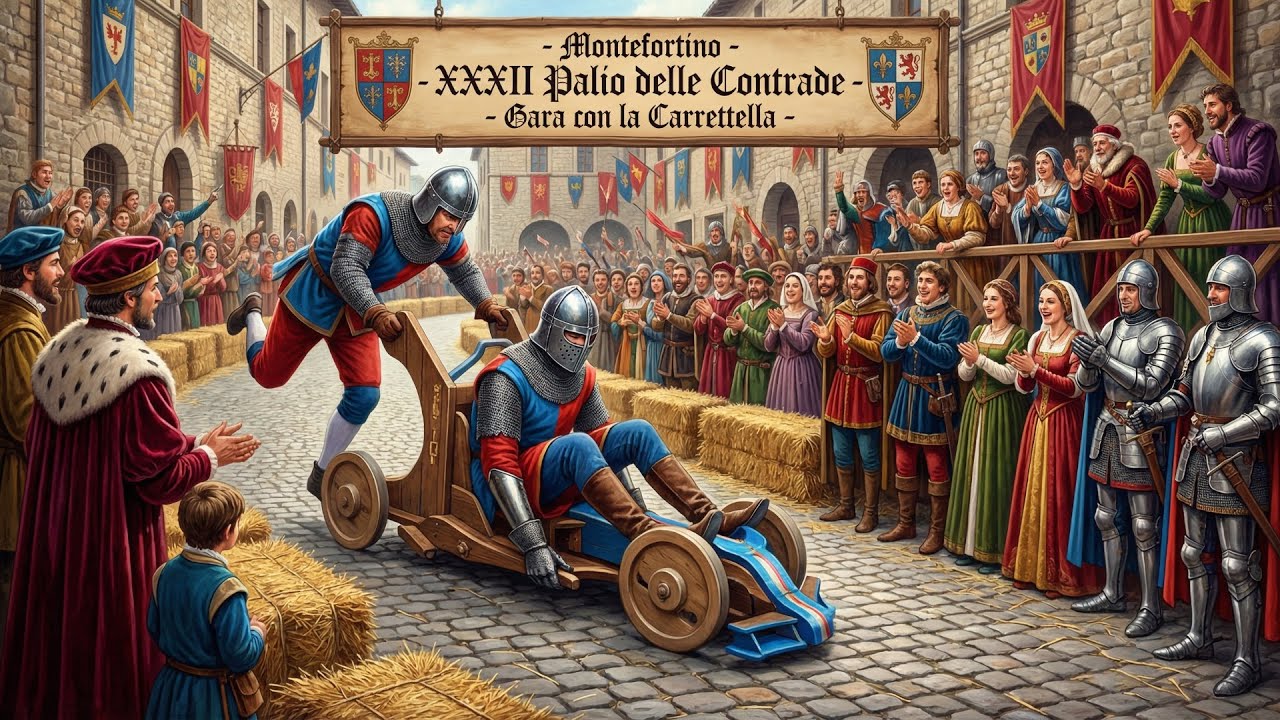 Gara con la Carrettella 2025 - Artena, XXXII Palio delle Contrade