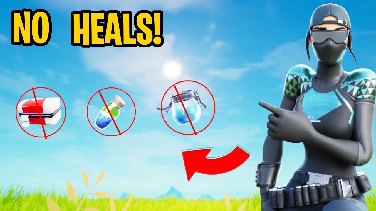 The No Healing Challenge in Fortnite