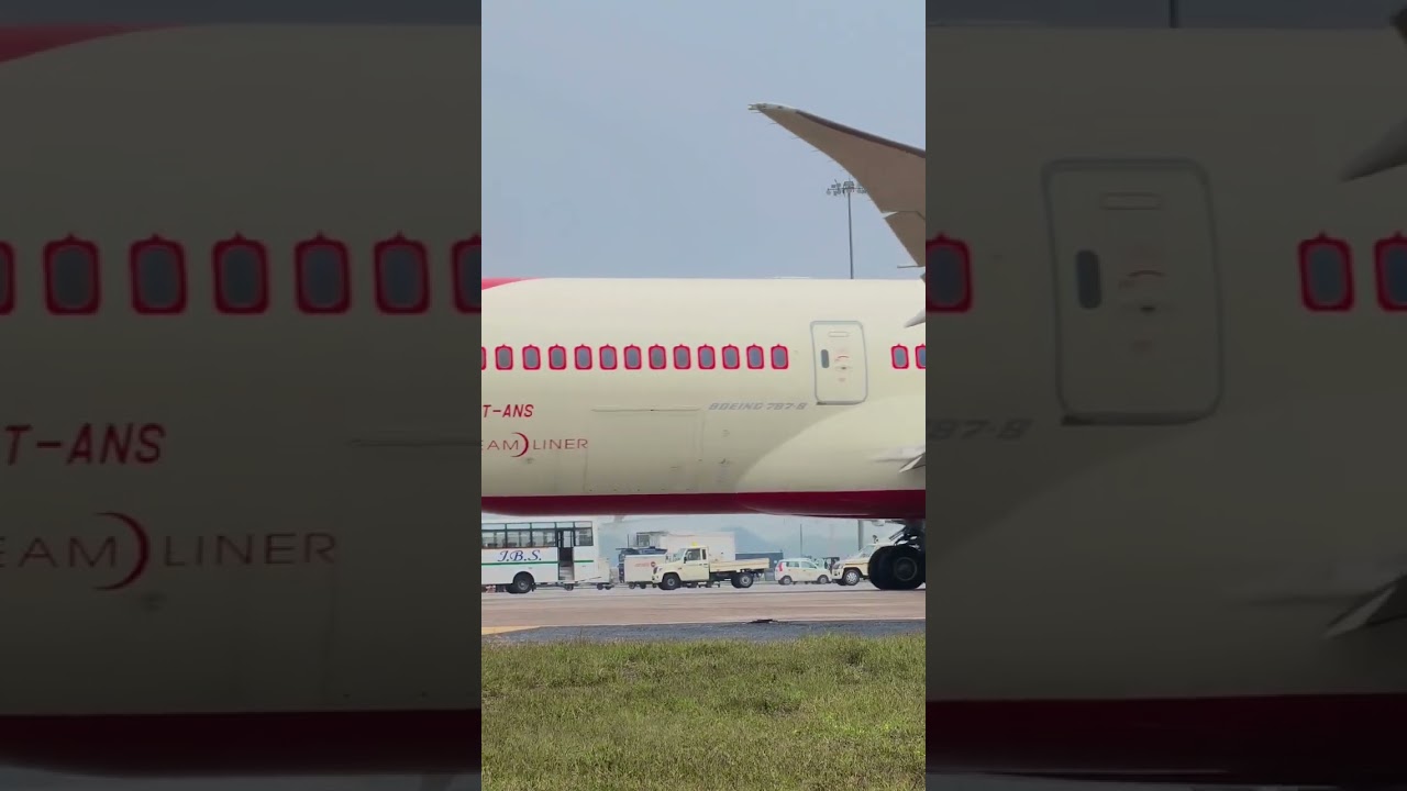 Air India 787 ✈️✈️✈️✈️✈️ #viralshort #airport